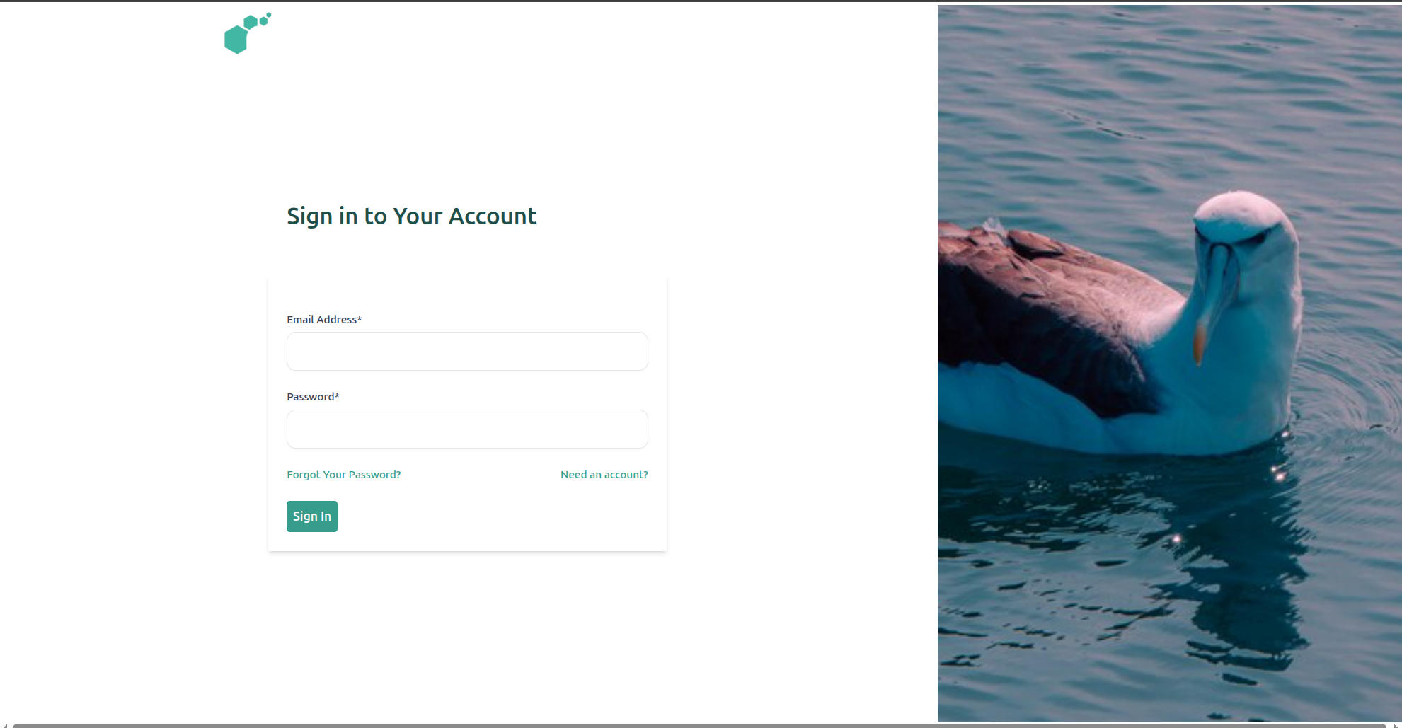 Mollymawk Sign In page